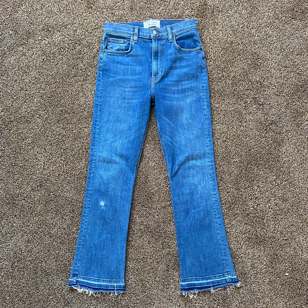 Reformation Blue Flare Jeans